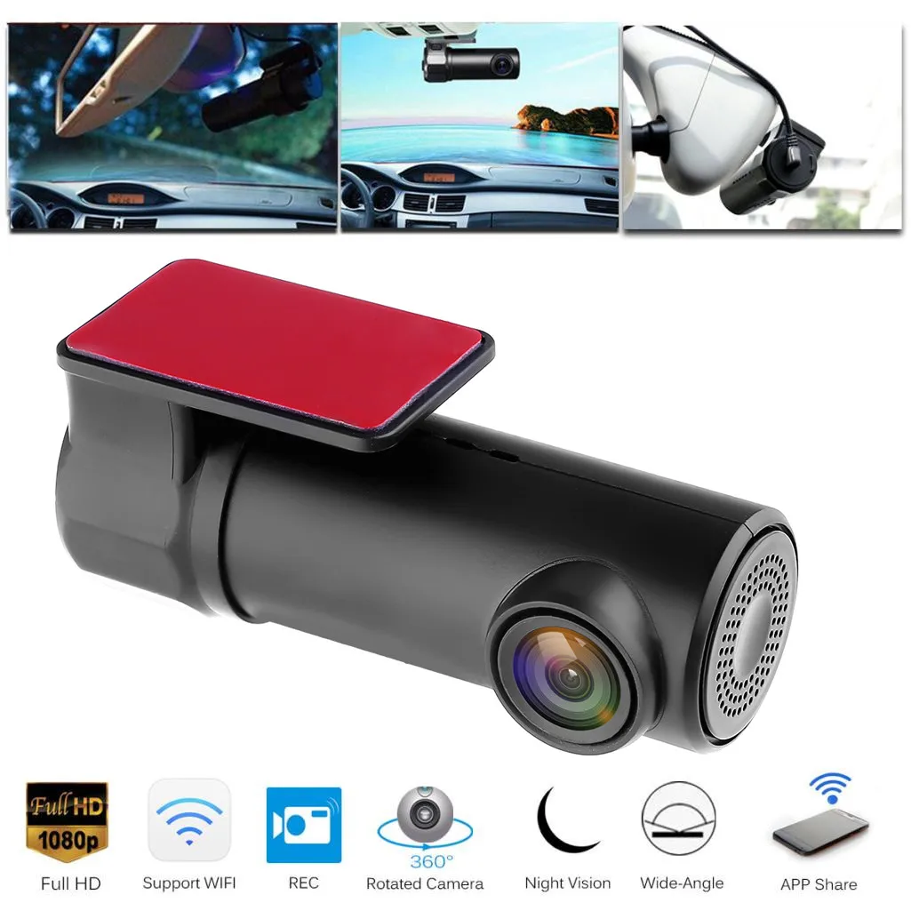 1080P Скрытая камера в автомобиль WIFI DVR видеорегистратор ночного видения для peugeot 508