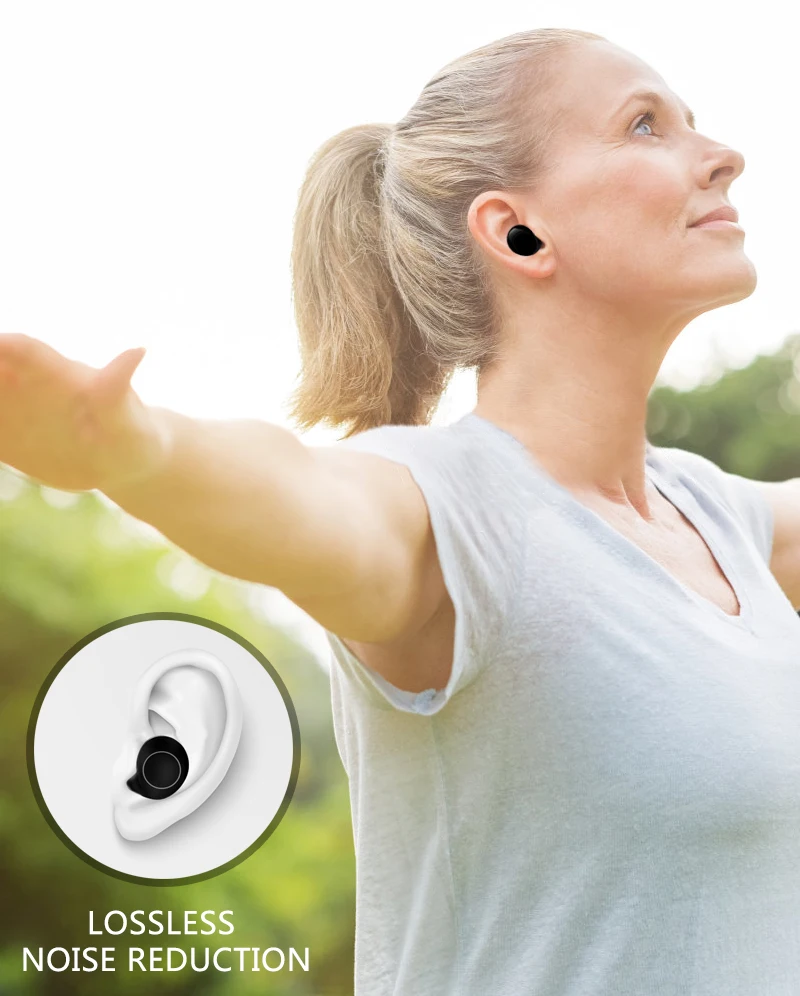 TWS Bluetooth Eerphones наушники беспроводные наушники стерео гарнитура с микрофоном и зарядной коробкой
