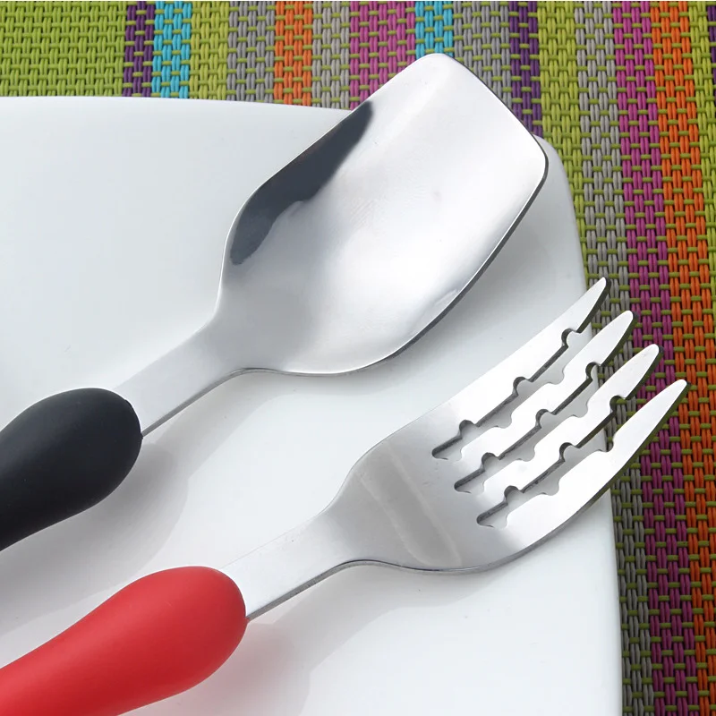 Детская Ложка Микки из нержавеющей стали вилка Минни креативная портативная для