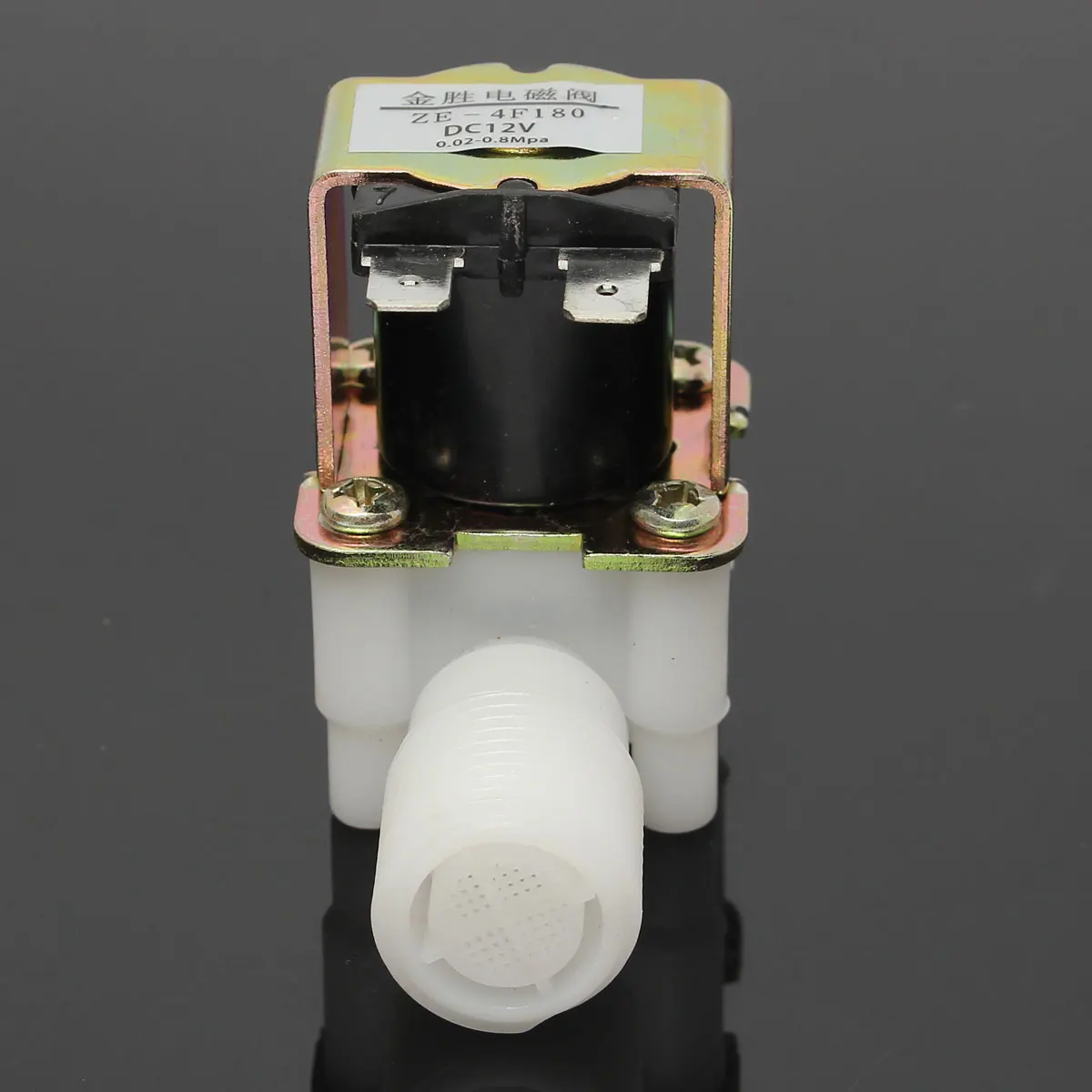 12V Электрический электромагнитный клапан Магнитный DC N/C воды воздухозаборник