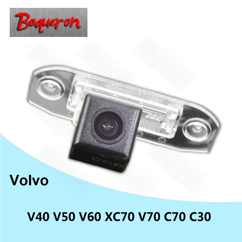 

BOQUERON for Volvo V40 V50 V60 XC70 V70 C70 C30 Reversing Backup Parking Camera 170 Wide Angle Night Vision Waterproof CCD