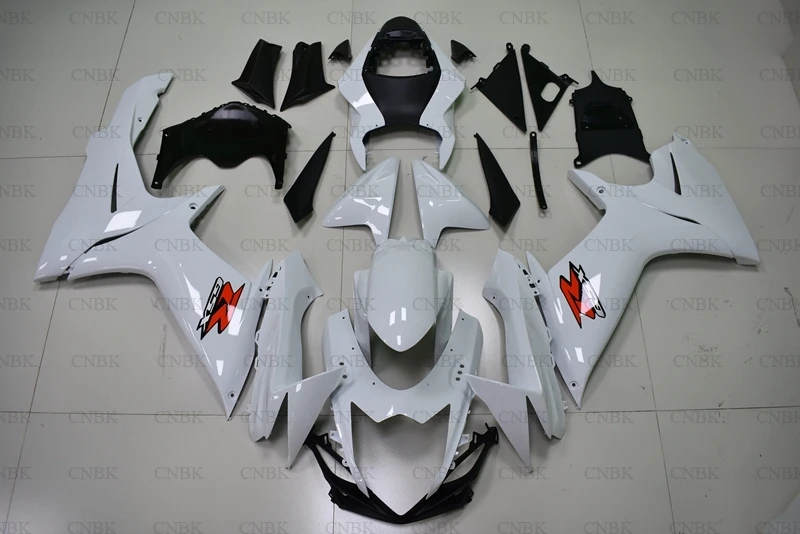 Для GSXR 750 2011 2017 K11 комплекты кузова для Suzuki GSXR750 11 12 белый обтекатель Φ полный