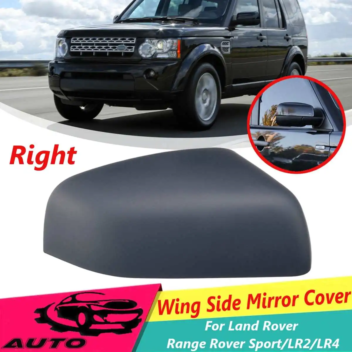 LR019962, 1 пара, внешнее боковое зеркало для автомобиля, чехол для Land Rover Range Rover Sport Discovery 4 freelander 2 LR2 LR4 10-16