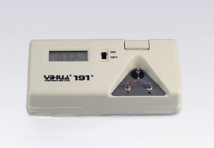YH-191+ Luo термометр с железной головкой электрическая паяльная станция калибровка температуры Ручка Сварка цифровой тестер 1 шт