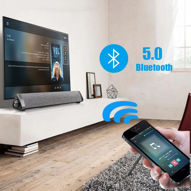 HIFI 3D стерео Портативная Беспроводная bluetooth колонка TF FM радио музыкальный