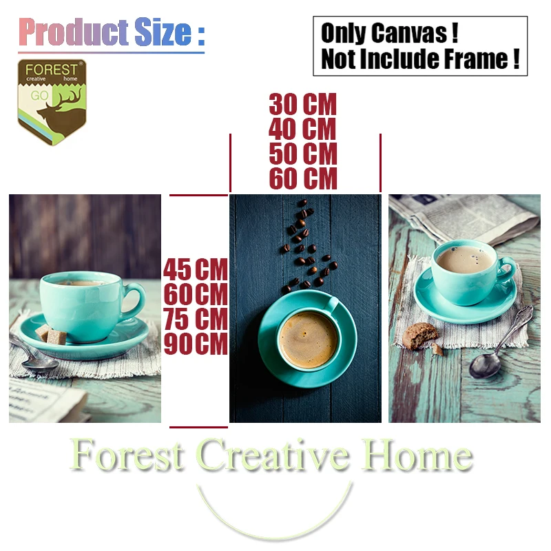 Современные картины холст Настенный декор картина для спальни кухни кофе schilderij