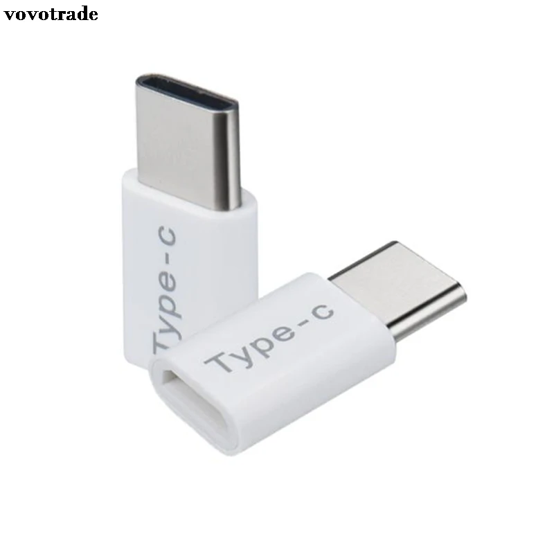 Vovotrade 2017 Новинка 1 шт. USB C Type к Micro адаптер для зарядки данных Huawei P9 смартфон