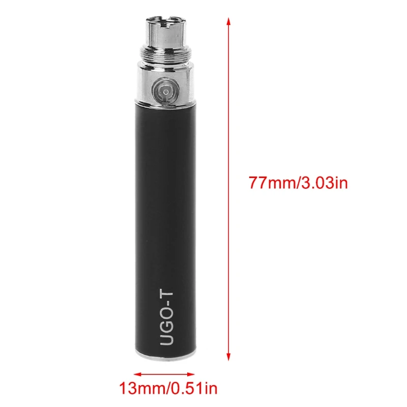 Новинка 1 шт. 650/900/1100 мА/ч, Батарея Ugo-T по кругу проложен микро USB для зарядки аккумуляторов для электронной сигареты