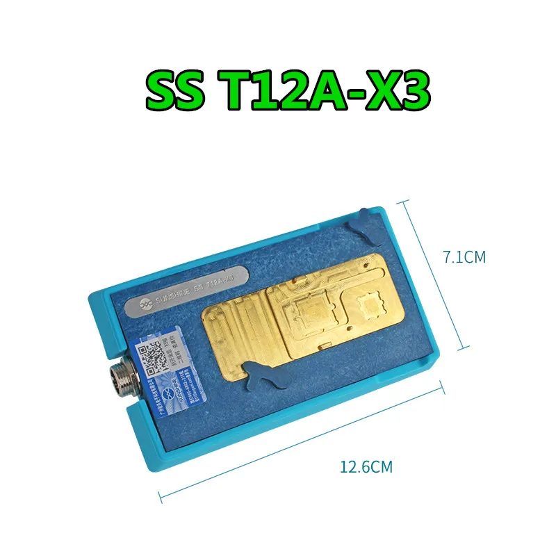 SUNSHINE SS T12A Отопление Паяльная Станция материнской платы подогреватель для IPHONE X/XS