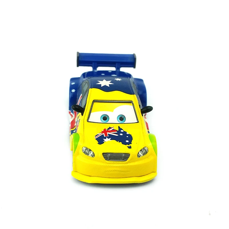 Disney Pixar тачки морозный Австралия 1:55 металлический литой автомобиль игрушки