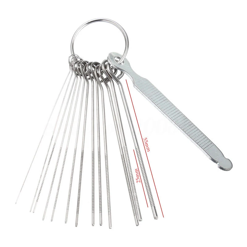 1 набор гитарных гаек шлифовальных пилок пильные стержни шлифовальный Luthier