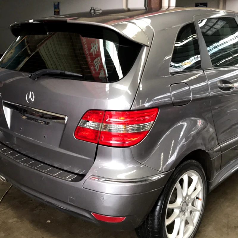 Для Mercedes Benz B-Class B200 2009 2010 2011 Автомобильный задний багажник спойлер ABS Материал грунтовка цвет автомобиля украшение в виде хвостового крыла для B200