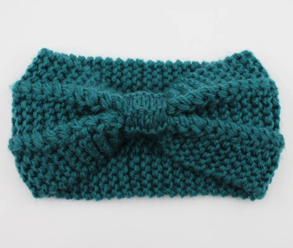 1PC Women Lady Crochet Fishbone Hair Band Turban Knitted Headband Headwrap Winter Ear Warmer Hairband Girls Accessories |