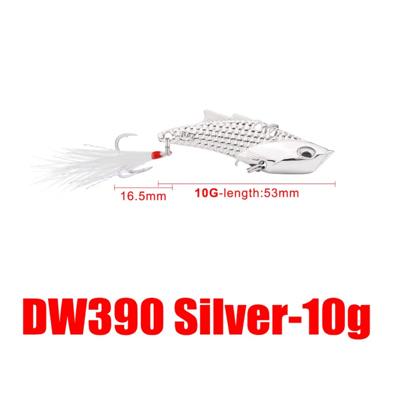 1Pcs Metal VIB 7g/10g/18g/26g Vibrant Hard Bait Long Casting Sinking Winter Fishing Lure Professional Wobbler | Спорт и развлечения
