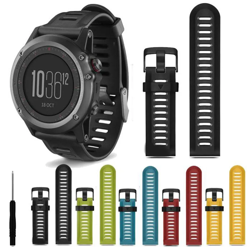 Ремешок сменный силиконовый для Garmin Fenix 3 CARPRIE Futural Digital Fashion F30|garmin watch band|garmin bandgarmin