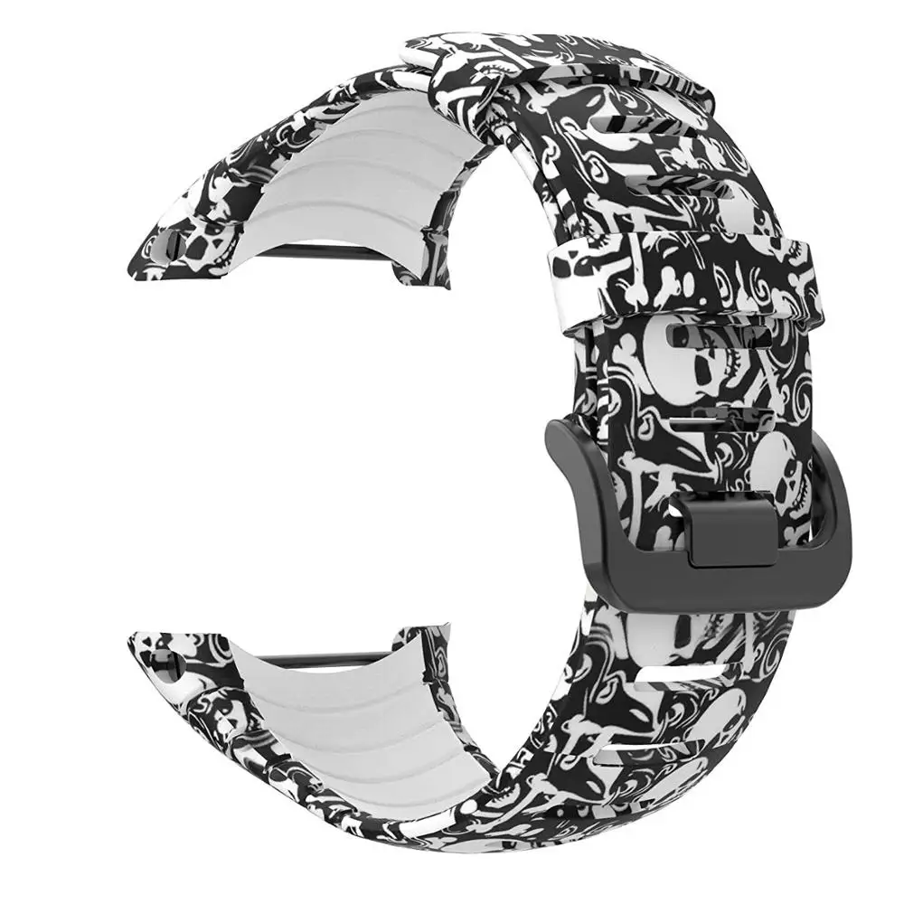 Ремешок Suunto Core серый Камуфляжный ремешок для часов SS014993000|Ремешки часов| |