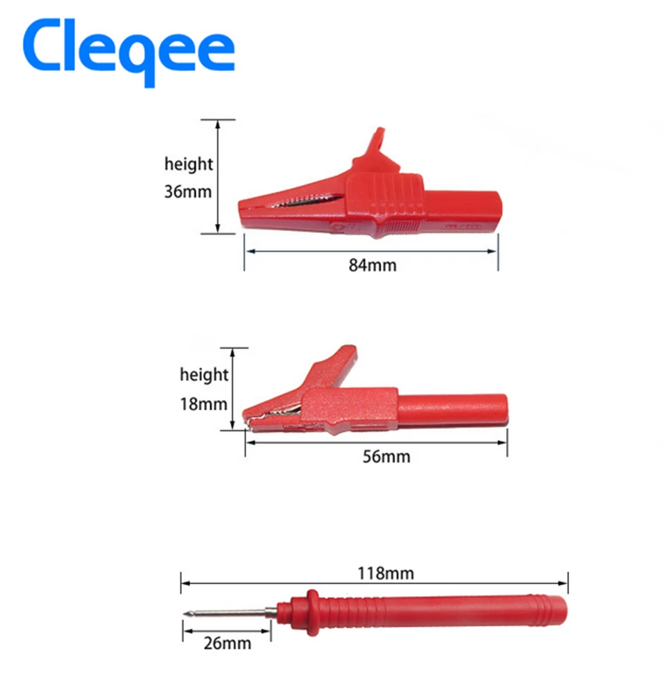 Горячие Cleqee P1800A 7 в 1 BNC электронных специальностей Тесты Lead Kit для мультиметр