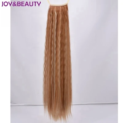 JOY& BEAUTY, 60 см, длинные кудрявые волосы, конский хвост, шиньоны, шнурок, конские хвосты, синтетические волосы для наращивания, шиньоны, Peruca - Цвет: #12