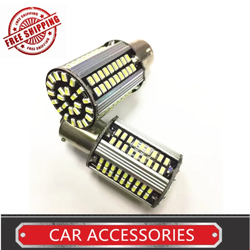 2017 T20/T25 S25 1156 1157 3014 114SMD светодиодный 12В 24В безполярный постоянный CC ток