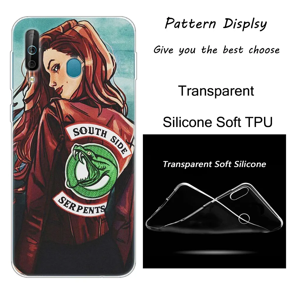 Ханука "South Side serpents" логотип мягкий Чехол для samsung Galaxy A80 A70 A60 A50 A40 A40S A30 A20E A2CORE M40 Примечание 10 плюс 9 8 5