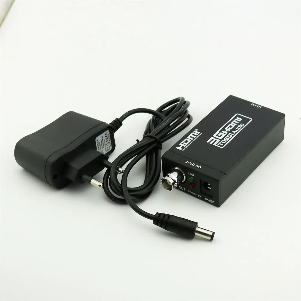10 шт. мини HDMI в SDI видео/аудио конвертер SD-SDI/HD-SDI/3G-SDI поддержка 720 p/1080 p EU/UK/US |