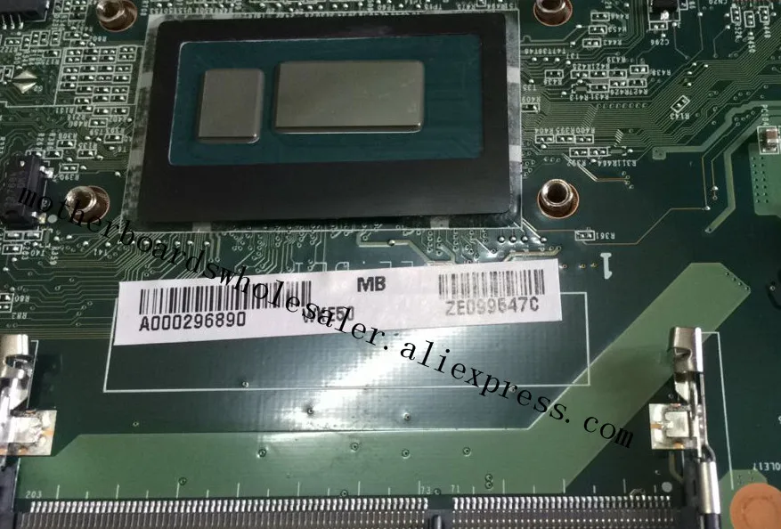 Материнская плата для ноутбука TOSHIBA Φ DA0BLIMB6F0 a000296890. Рабочая и полностью