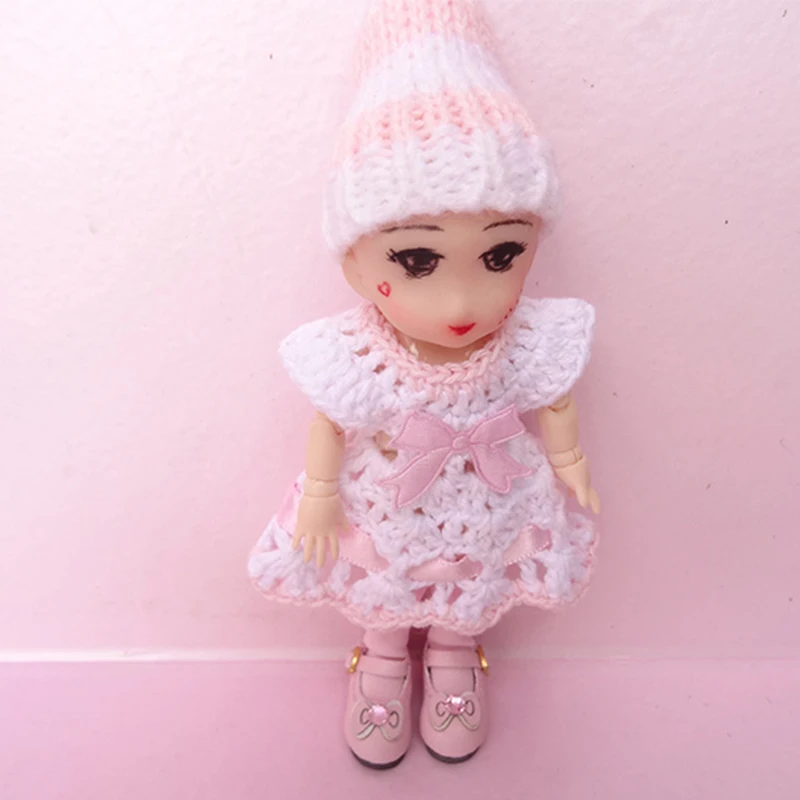 Кукольная одежда BJD кукольный свитер платье с шапкой для obitsu 11 глиняная кукла