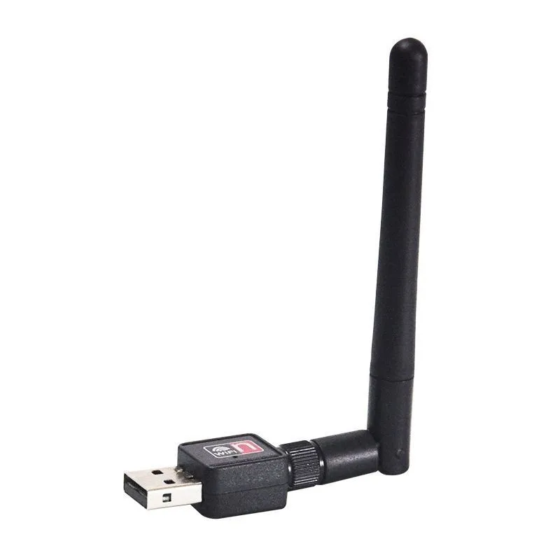 USB беспроводной сетевой карты 150 м адаптер Mini WI FI приемник компьютера Адаптер 2