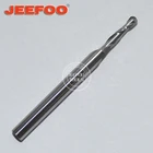 Jeefoo 3,175*2,0*8 шариковый нос спеченные алмазные инструментыЧПУ гравировальные Битыинструменты для резьбы по камню3D тиснение для станка с ЧПУ