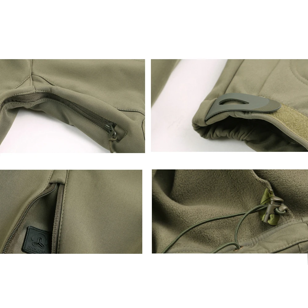 Одежда для охоты, для улицы, Акула, кожа Tad V4, тактическая Millitary softshell куртка, костюм для мужчин, водонепроницаемая, боевая, флисовая куртка для мужчин