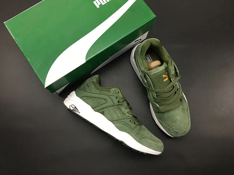 Обувь PUMA с импортированной Свинкой восемь верхней желтый черный зеленый Мужская