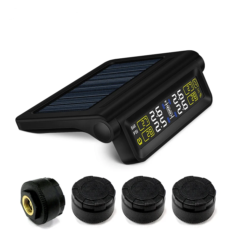 T680-TL умная Автомобильная TPMS система мониторинга давления в шинах Солнечная
