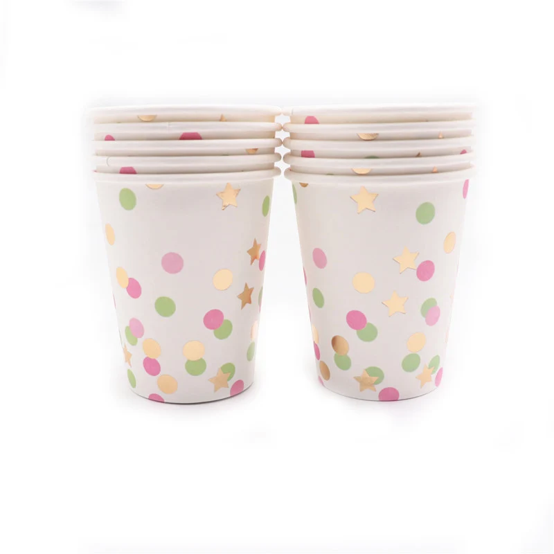 Cup10pcs Рождественская группа 20 шт одноразовая посуда тарелка чашка для детского душа с днем рождения Рождество Свадьба для украшения дома - Цвет: Cup10pcs