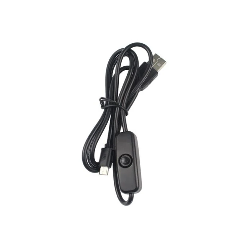 Raspberry Pi кабель питания с кнопкой включения/выключения Micro usb для зарядки Banana PI 2 |