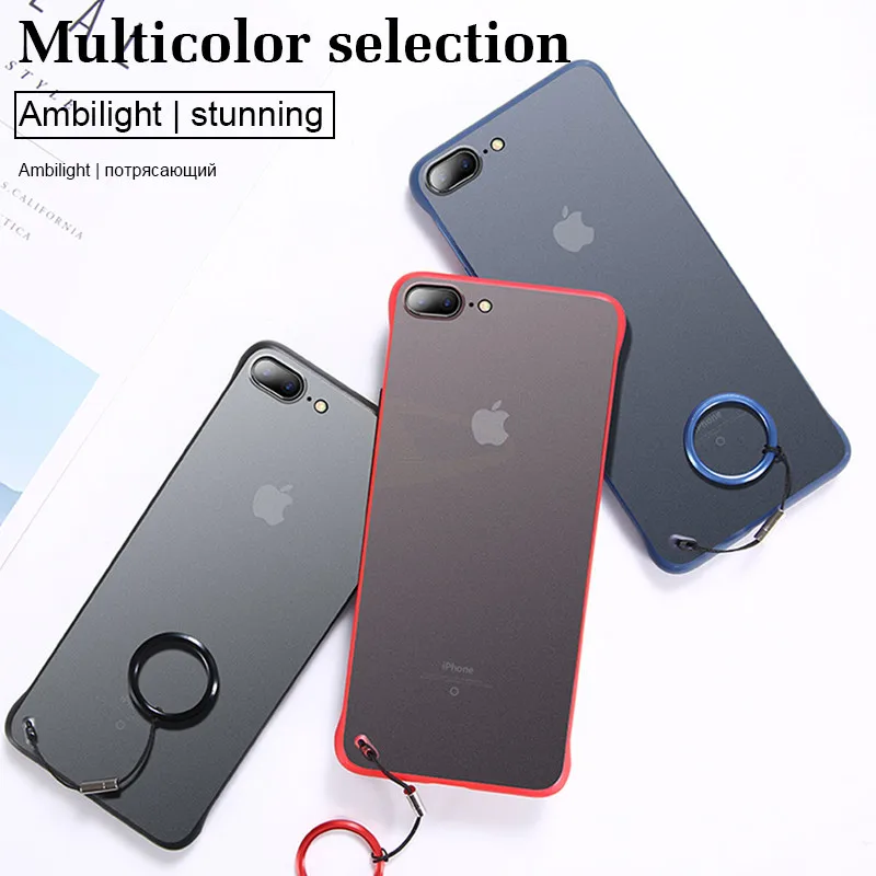Роскошный ультра тонкий 0 26 мм PP чехол для IPhone 8 7 6 6s Plus матовый X XR XS MAX