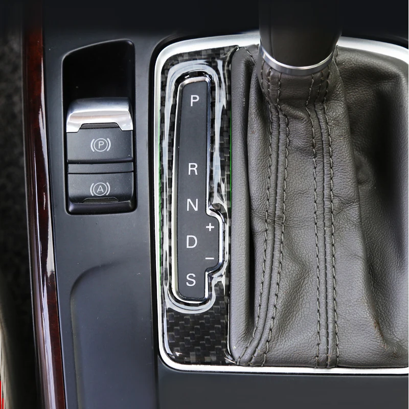 

Автомобильная Центральная панель переключения передач из углеродного волокна, кнопка переключения, крышка, наклейка, отделка для Audi A4 B8 A5 Q5 2009- 2013 2014 2015 2016