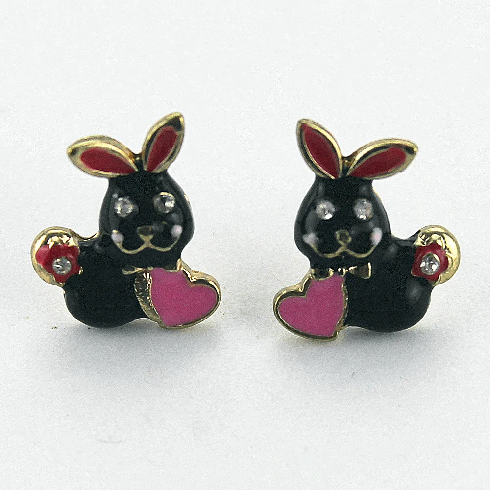 Модные серьги гвоздики 2014 модные новые чистые и бесшумные свежие элегантные