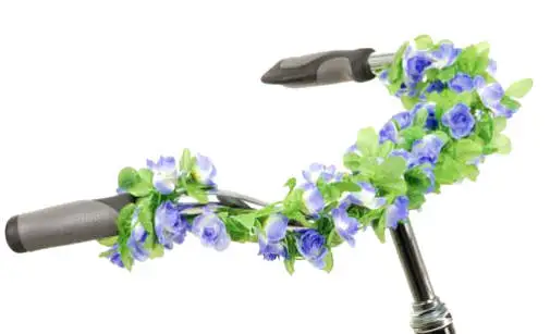 Велосипедный руль цветочное украшение велосипед ROSWHEEL красочный практичный