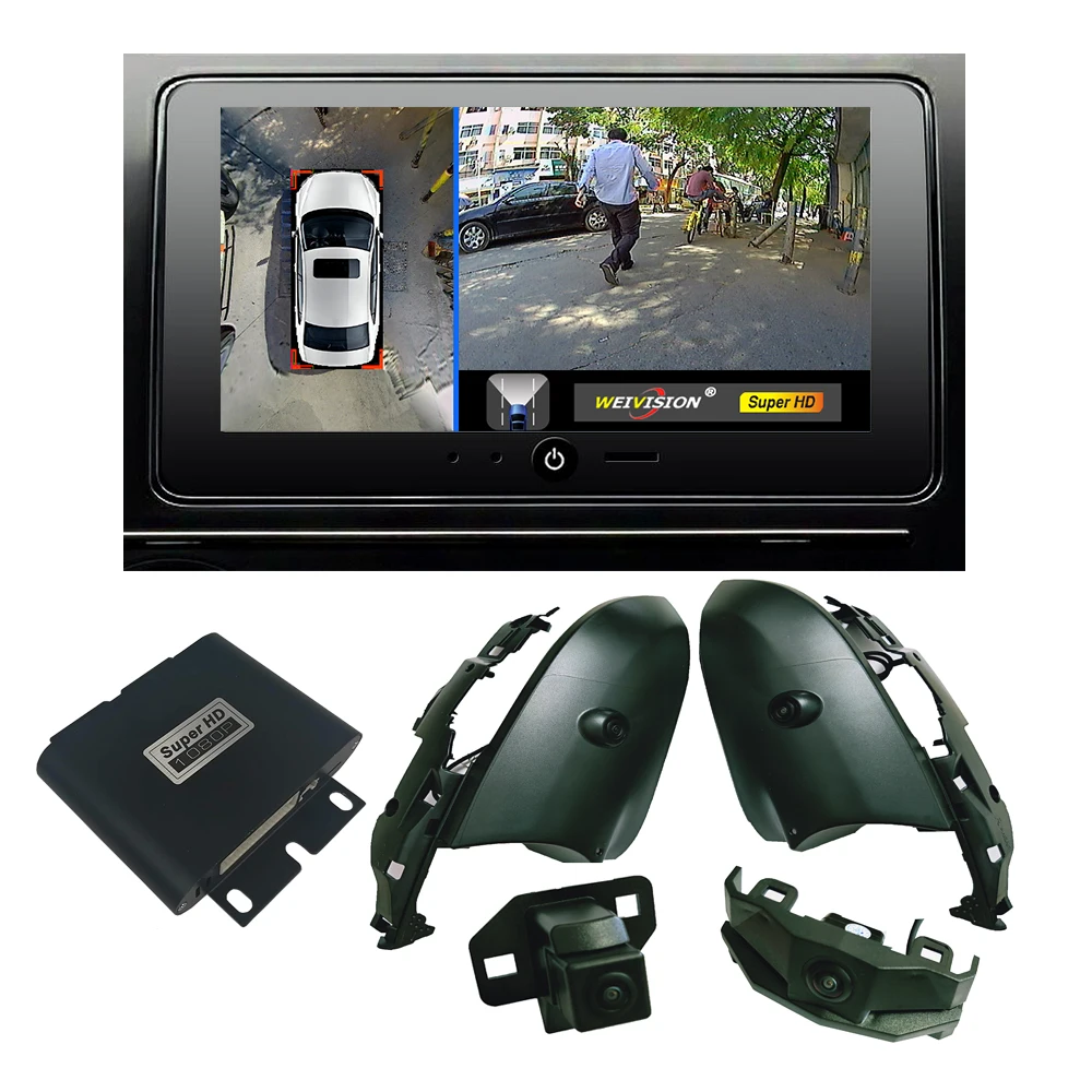 

Car Accessories Super HD 360 Degree Bird View System Surround Panoramic View Camera System Car DVR for Toyota Alphard Vellfire