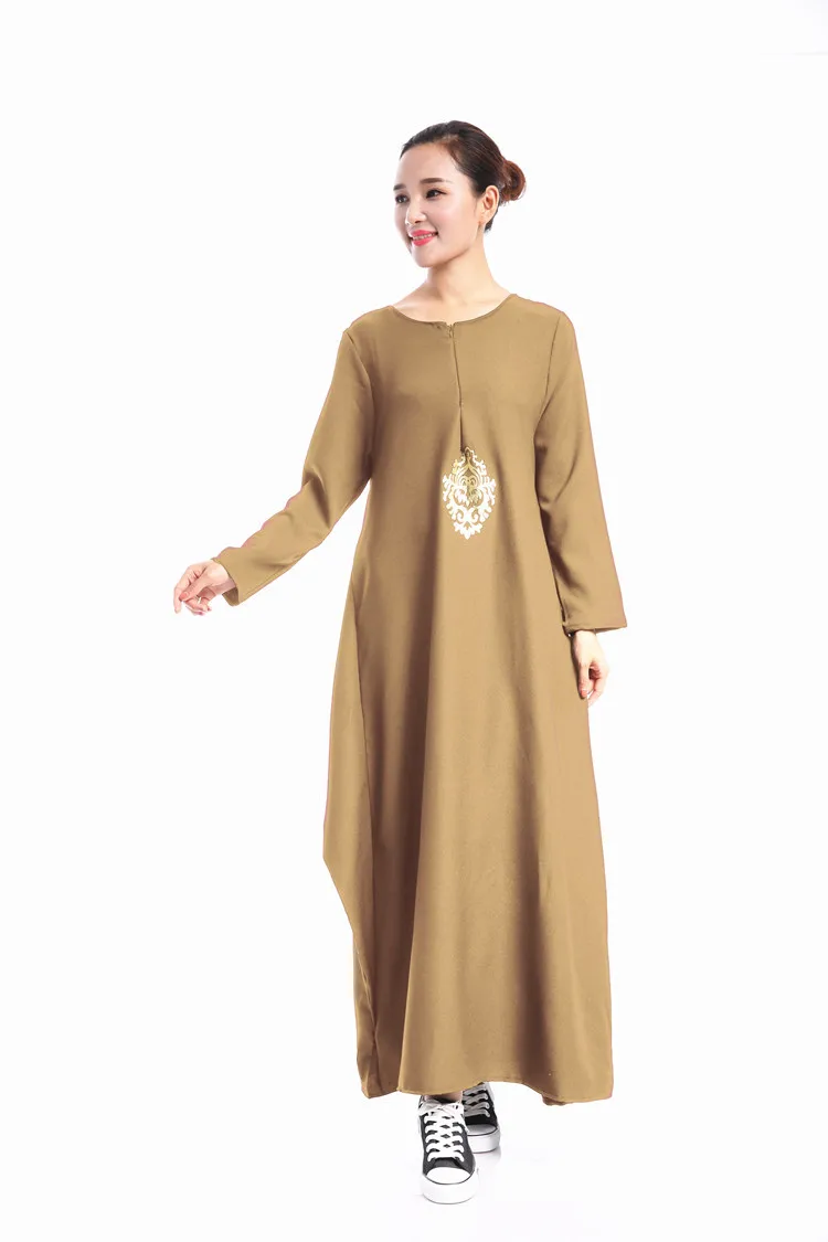2016 Модное Длинное Платье abaya для мусульманской девушки Турецкая женская одежда
