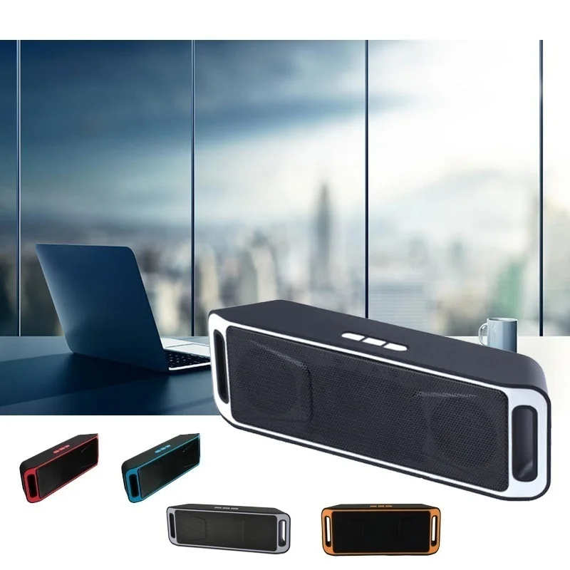 Knotolus мини Беспроводной Bluetooth Динамик USB Flash TF FM Радио стерео Super Bass MP3 игрока на