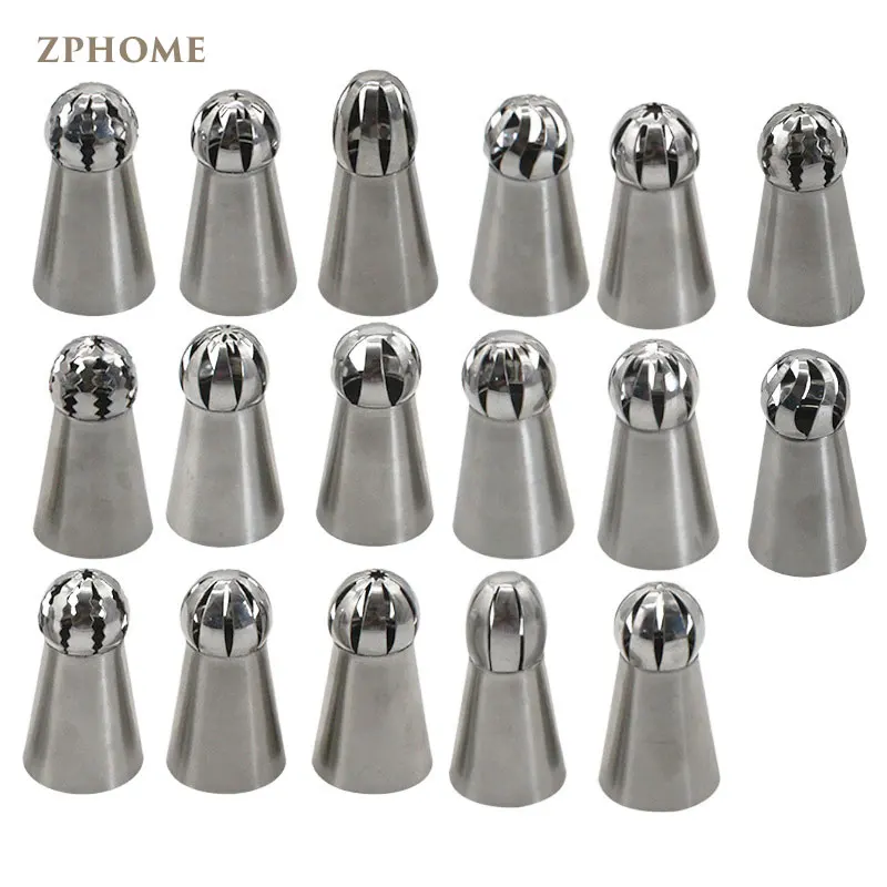 Десертный инструмент для полости рта из нержавеющей стали цельный Сферический