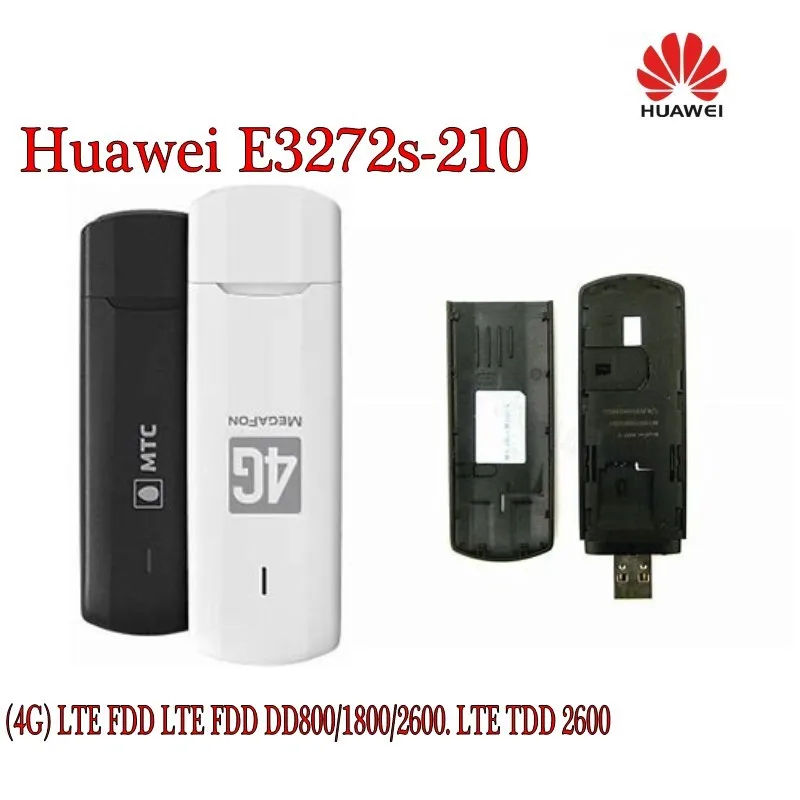 Разблокированный USB накопитель huawei e3272s 210 LTE Fdd 800/1800/2600 TDD 2600 модем + 4G CRC9 35DBI