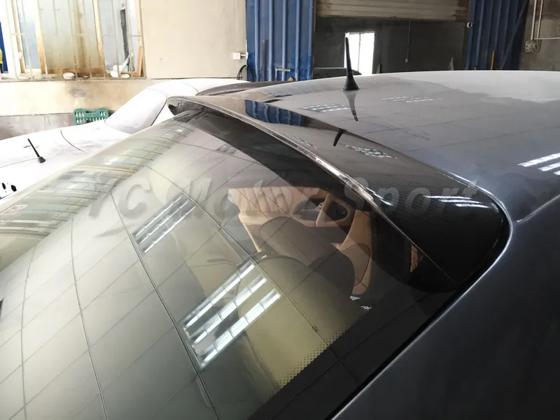 Автомобильные аксессуары спойлер из стекловолокна FRP на крышу подходит для 2004-2012