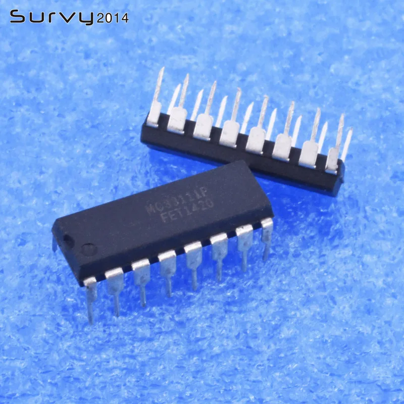 5/10 шт. MC33111P MC33111 DIP-16 низкая Напряжение Компандер IC свяжитесь с нами | Электронные