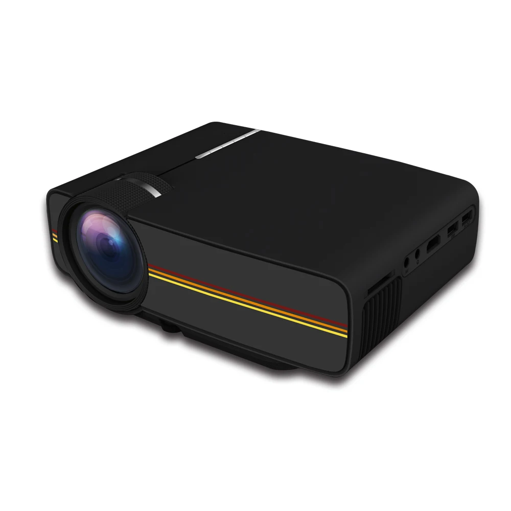 Светодиодный мини проектор AAO YG410 для смартфонов мультимедийный Miraplug Mirawire Airplay