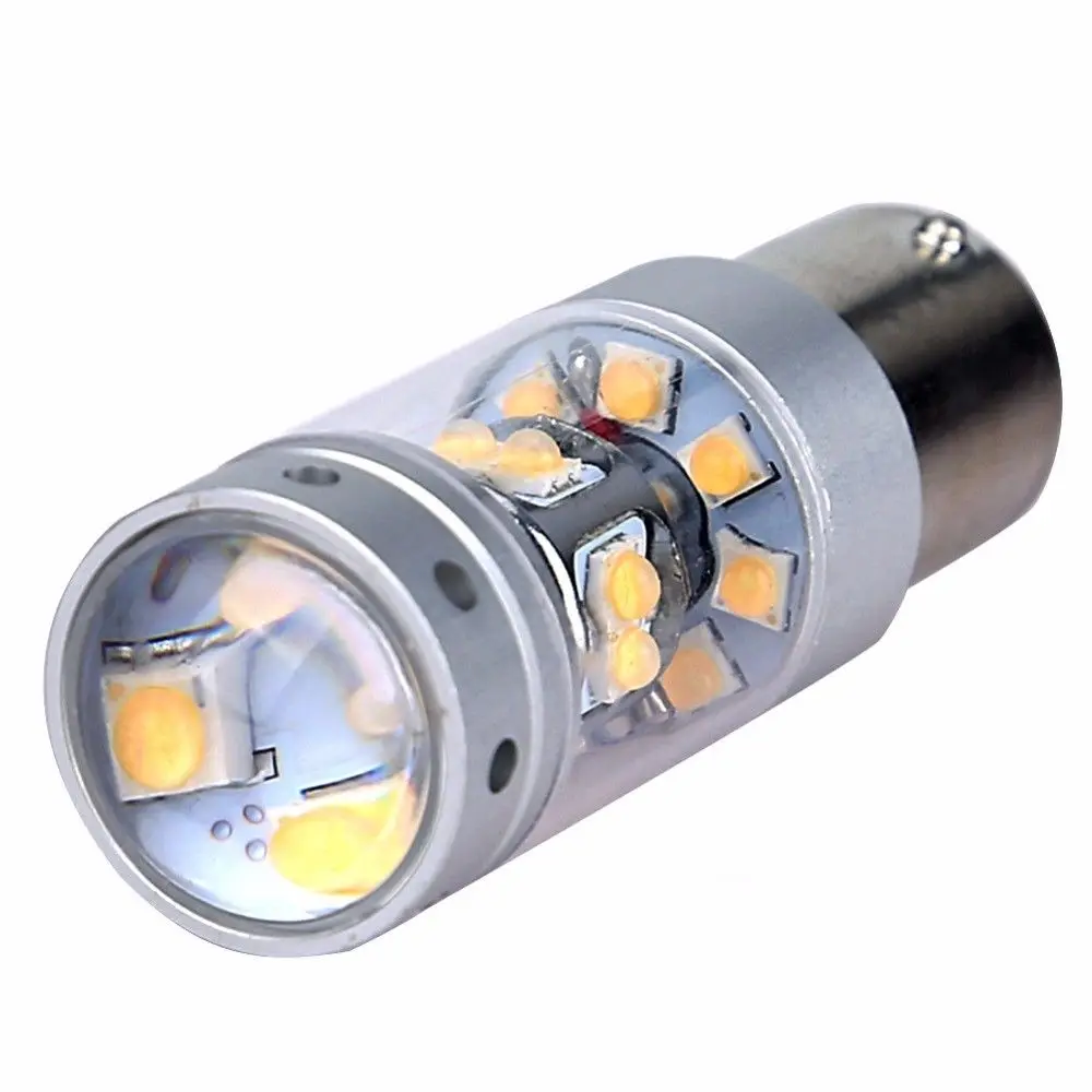 Бесплатная доставка 2x6000K Белый 1156 P21W 140 Вт Мощные чипы Светодиодный лампа