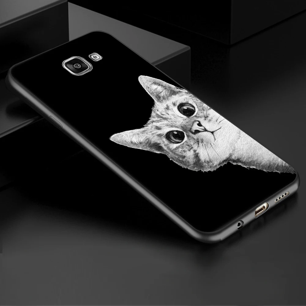 Cute Animal Pattern TPU Back Cover Cases For Samsung Galaxy A9 Star Lite A6 A8 Plus 2018 J4 J6 J7 J730 2017 Plant Case |