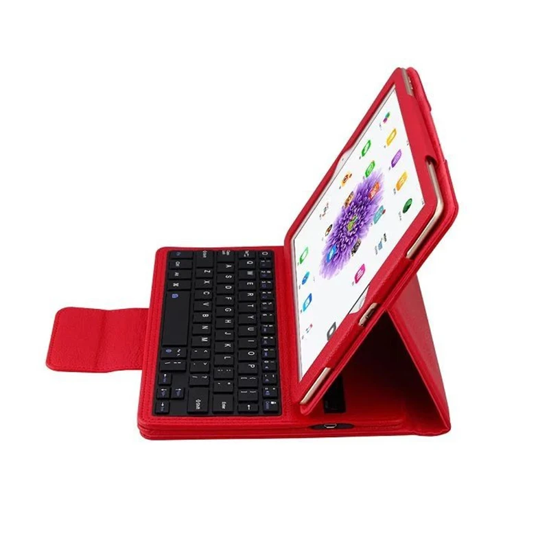 Чехол с беспроводной клавиатурой Bluetooth для iPad Mini 1 2 3 4 Lichi чехол из искусственной