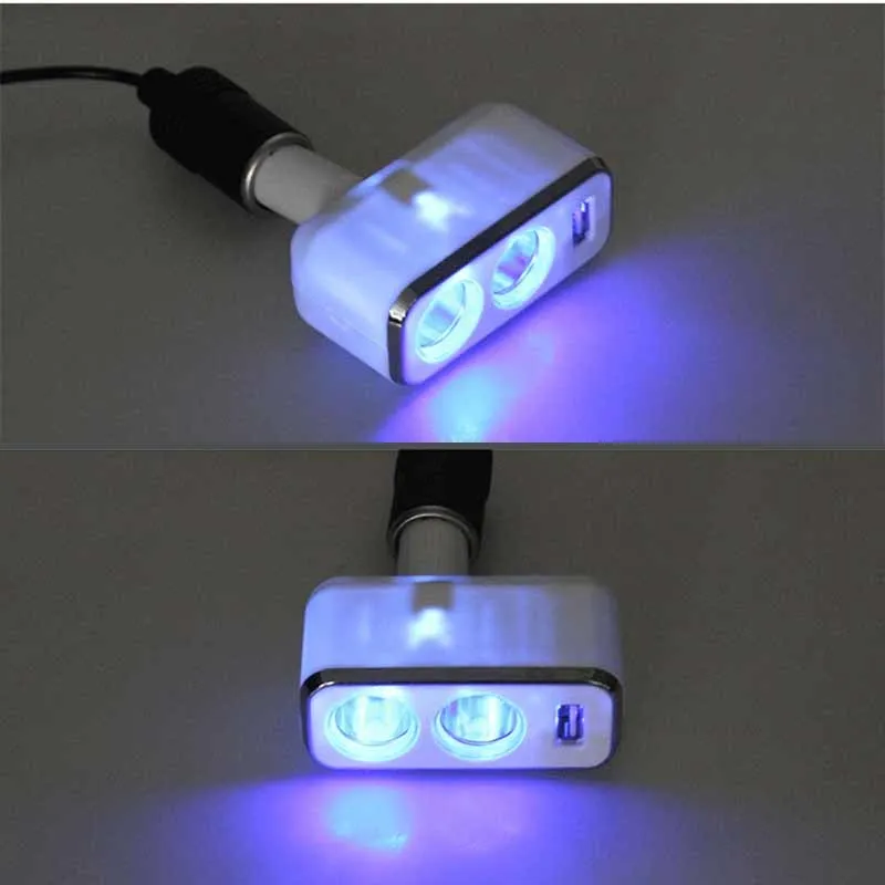 Новый вращающийся планшетофон для автомобиля 12 24 В USB разветвитель